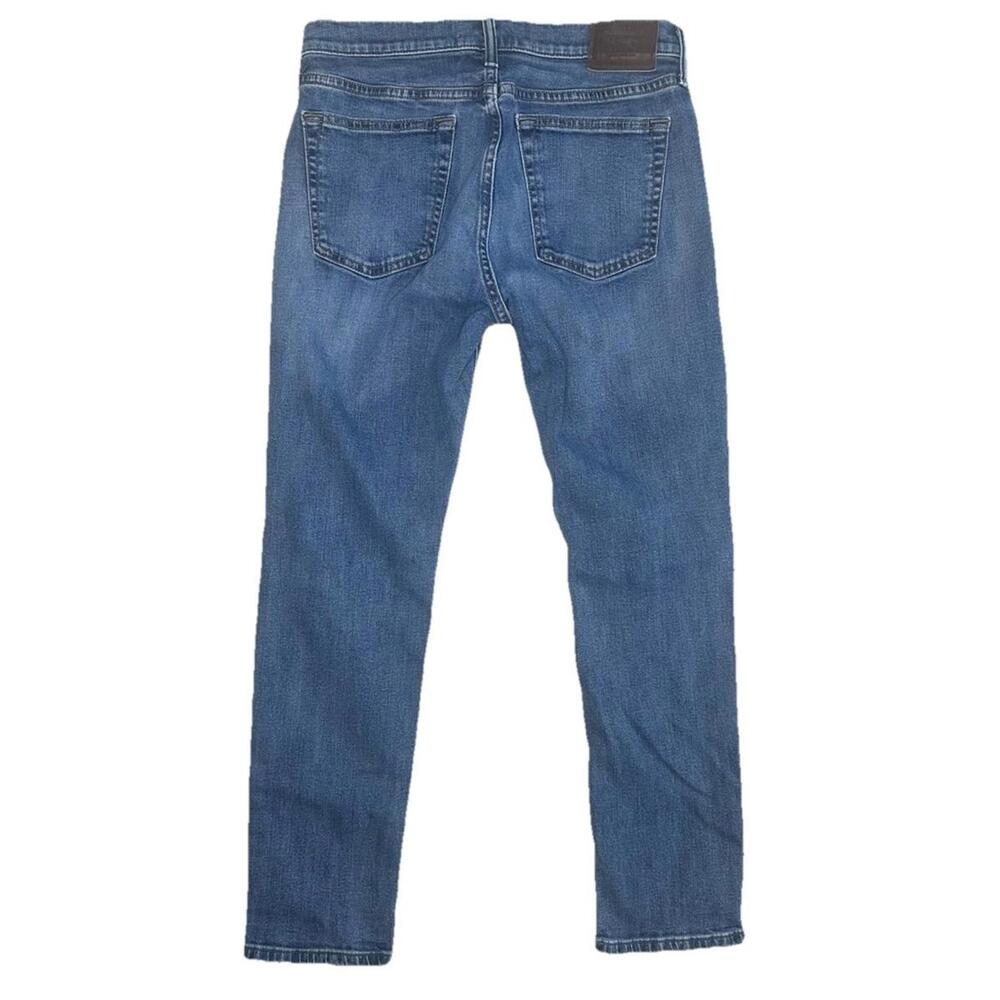 Lot of 2 Abercrombie Fitch Athletic Skinny Stretch Jeans Mens 31x30 Medium Wash - Picture 4 of 9